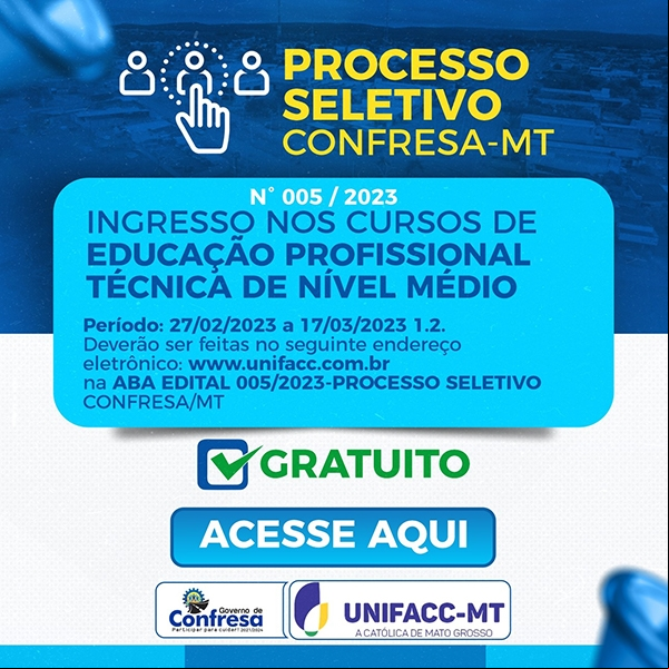Noticia em-parceria-com-governo-de-confresa-universidade-catolica-de-mato-grosso-oferece-bolsas