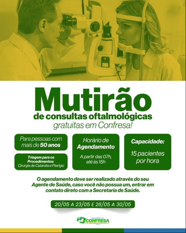 Noticia confresa-recebe-mutirao-de-consultas-oftalmologicas-gratuitas