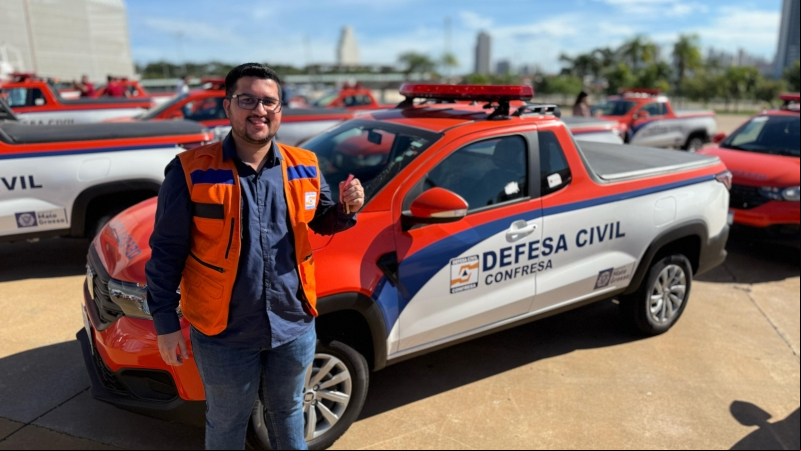 Defesa Civil de Mato Grosso Entrega 60 Veículos a Prefeituras do Estado_foto1