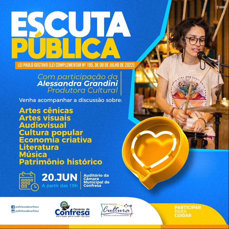 Noticia escuta-publica-sobre-a-lei-paulo-gustavo-acontecera-no-dia-20-de-junho-em-confresa