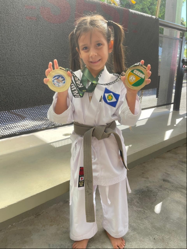 Confresa já tem sua primeira campeã no Campeonato Brasileiro de Karatê em Taubaté, São Paulo!_foto1